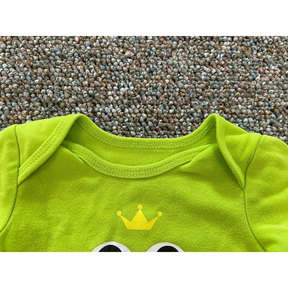 Garanimals Boys Kiss Me Ladies Prince Frog One-Piece 12M